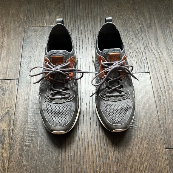 Cole Haan grey/brown men’s shoe, Size 8.5 - Picture 1 of 6